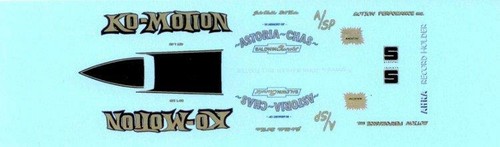 Adesivo acquascivolo motion - acquascivolo, ko-motion
